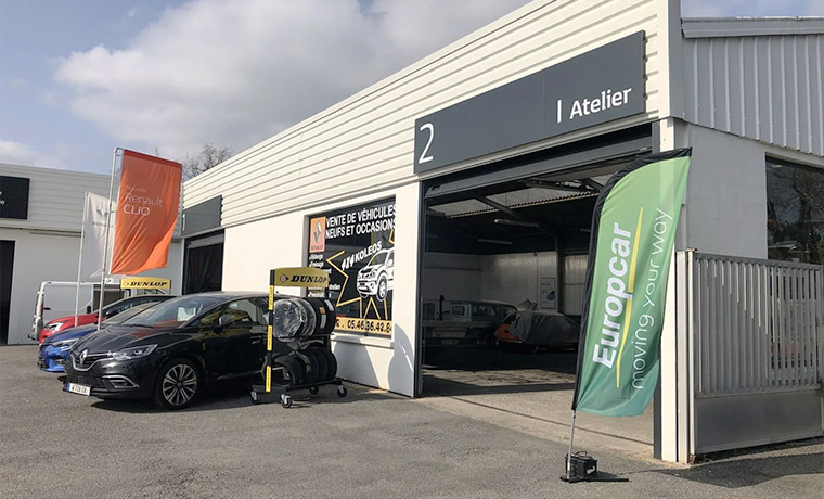 Location de citadine : voyagez en toute sérénité avec Europcar !, Étaules, Garage Renault Palissier