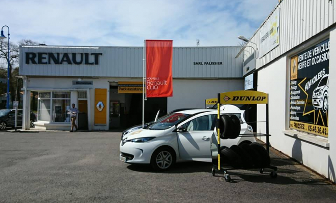 Le garage, Étaules, Garage Renault Palissier